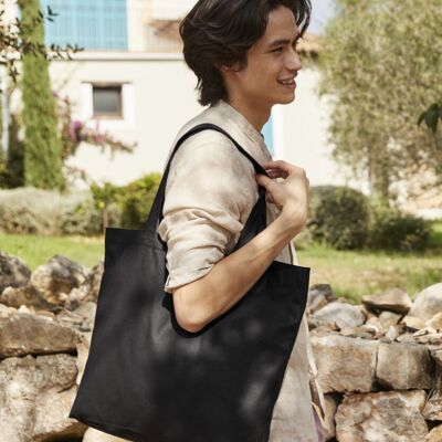 Recycled cotton maxi tote Thumbnail