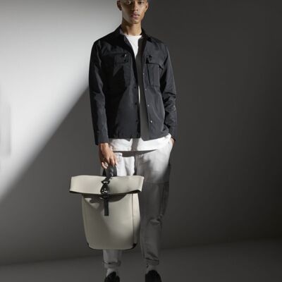 Matte PU rolltop backpack Thumbnail