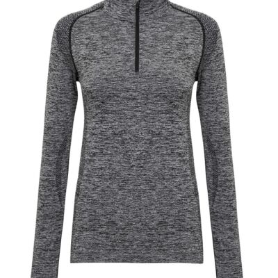 Women's TriDri® seamless '3D fit' multi-sport performance zip top Thumbnail