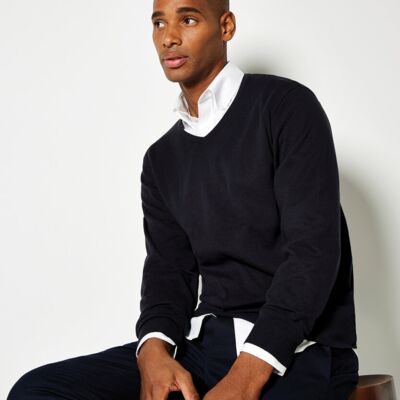 Arundel v-neck sweater long sleeve (classic fit) Thumbnail