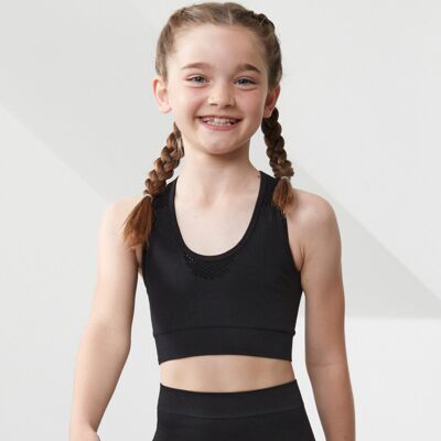 Kids seamless crop top Thumbnail