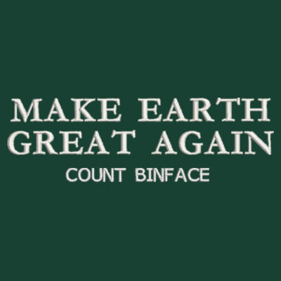 MEGA Hat - Make Earth Great Again - Vote Binface Design