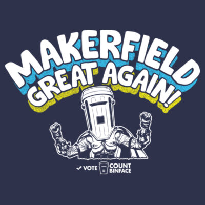 Makerfield Great Again - Official Campaign T-shirt Design
