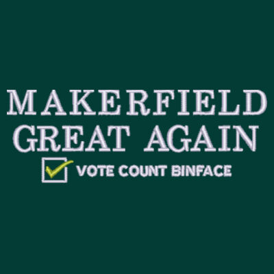 Makerfield Great Again - Official Campaign Hat Design