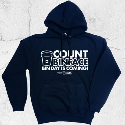 Count Binface - Bin Day Is Coming Hoodie (2) Thumbnail
