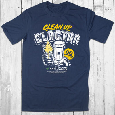 Clean Up Clacton - Official Campaign T-shirt Thumbnail