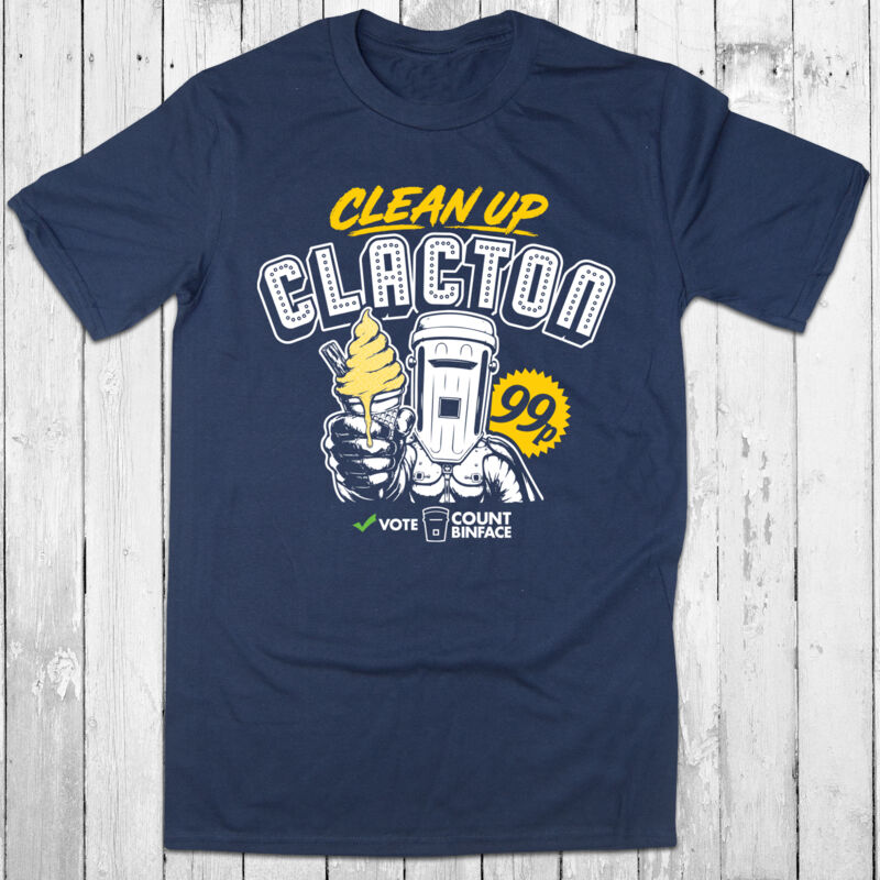 Clean Up Clacton - Official Campaign T-shirt Thumbnail