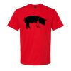 Softstyle™ midweight adult t-shirt Thumbnail