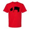Softstyle™ midweight adult t-shirt Thumbnail