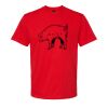 Softstyle™ midweight adult t-shirt Thumbnail