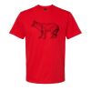 Softstyle™ midweight adult t-shirt Thumbnail