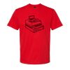 Softstyle™ midweight adult t-shirt Thumbnail